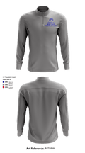 Chisholm Wolf Pack Wrestling Club 49556902 Quarter Zip Jacket - 3