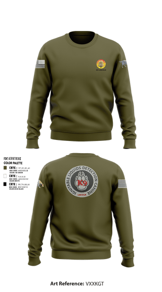 Crew Neck Sweatshirt, Stafford County Fire Marshal's Office, Police, Teamtime, Team time, sublimation, custom sports apparel, team uniforms, spirit wear, spiritwear, sports uniforms, custom shirts, team store, custom team store, fundraiser sports, apparel fundraiser