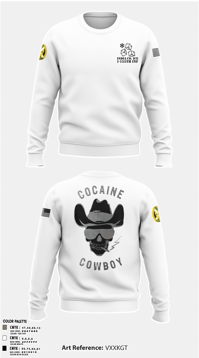 India Co 88933123 Crew Neck Sweatshirt - 5