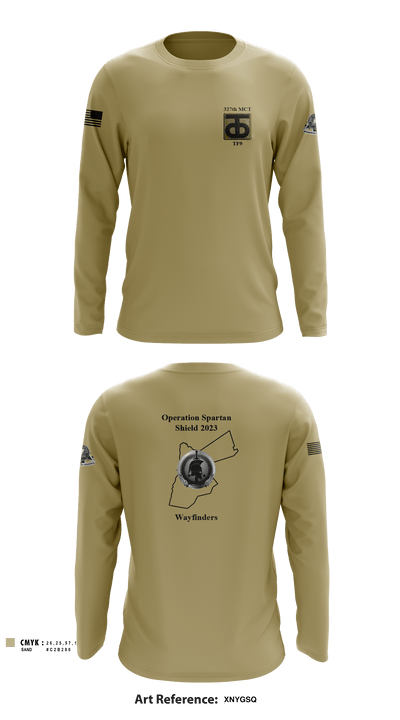 327th MCT 96493981 Long Sleeve Performance Shirt - 2