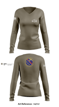 Westover Composite Squadron 58741877 Women's Long Sleeve V-neck Shirt - 6