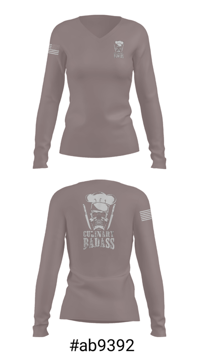 776 Brigade Engineer Batallion 36594934 Women's Long Sleeve V-neck Shirt - 35