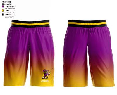 Lexington High School Basketball 47026889 Mens Basketball Shorts - 3
