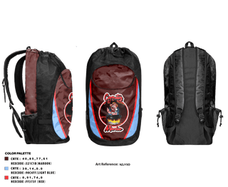 Gear Bag, Carnitas Morelia, , Teamtime, Team time, sublimation, custom sports apparel, team uniforms, spirit wear, spiritwear, sports uniforms, custom shirts, team store, custom team store, fundraiser sports, apparel fundraiser