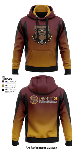 Hoodie, J S Clark Leadership Academy Cheer, Cheer, Teamtime, Team time, sublimation, custom sports apparel, team uniforms, spirit wear, spiritwear, sports uniforms, custom shirts, team store, custom team store, fundraiser sports, apparel fundraiser