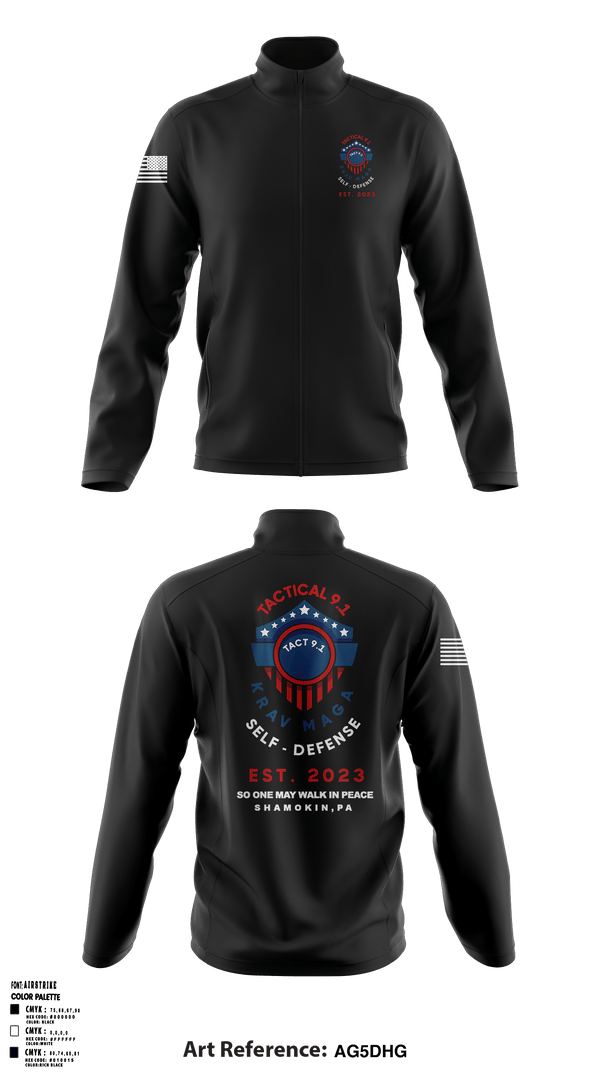 Fleece Jacket, Tactical 9.1 Krav Maga Self Defense, Wrestling, Teamtime, Team time, sublimation, custom sports apparel, team uniforms, spirit wear, spiritwear, sports uniforms, custom shirts, team store, custom team store, fundraiser sports, apparel fundraiser