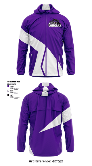 Windbreaker, Wind River High School Football, Football, Teamtime, Team time, sublimation, custom sports apparel, team uniforms, spirit wear, spiritwear, sports uniforms, custom shirts, team store, custom team store, fundraiser sports, apparel fundraiser