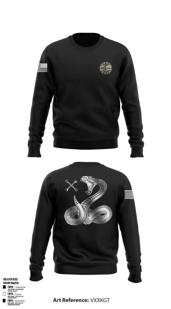 Crew Neck Sweatshirt, Bco 145th BSB, National Guard, Teamtime, Team time, sublimation, custom sports apparel, team uniforms, spirit wear, spiritwear, sports uniforms, custom shirts, team store, custom team store, fundraiser sports, apparel fundraiser