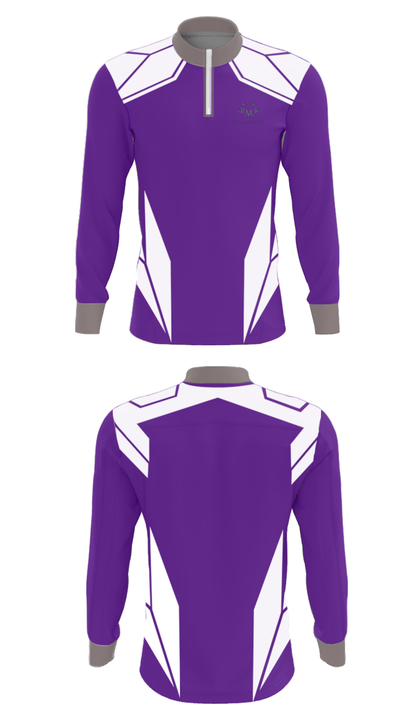 River Mill Academy Soccer 88168853 Quarter Zip Jacket - 10