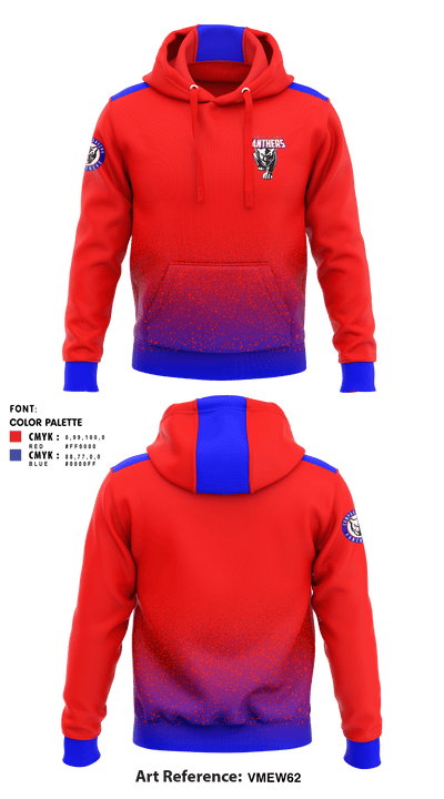 Campbell-Savona Senior High School Track 38592234 Hoodie - 1