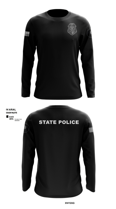 District 13 TF 92193766 Long Sleeve Performance Shirt - 15
