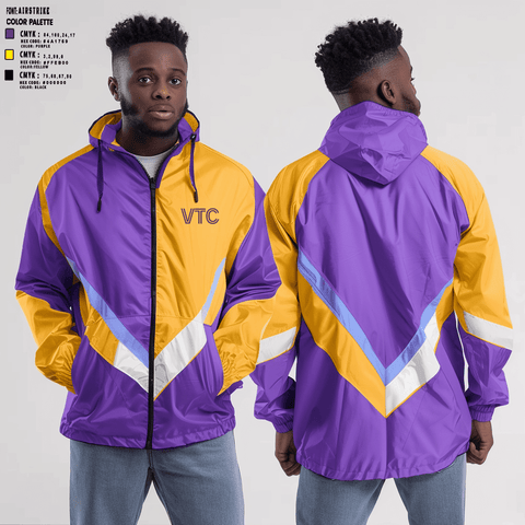 Windbreaker, Vibranium Track Club, Track & Field, Teamtime, Team time, sublimation, custom sports apparel, team uniforms, spirit wear, spiritwear, sports uniforms, custom shirts, team store, custom team store, fundraiser sports, apparel fundraiser