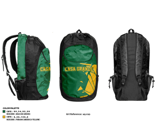 Gear Bag, Casa Grande Middle School, Spirit Store, Teamtime, Team time, sublimation, custom sports apparel, team uniforms, spirit wear, spiritwear, sports uniforms, custom shirts, team store, custom team store, fundraiser sports, apparel fundraiser