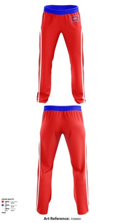 Highlands High School Football 28187796 Sweatpants - 1
