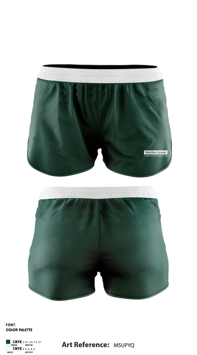 Vet2Vet Center 1312359 Women's Shorts - 1