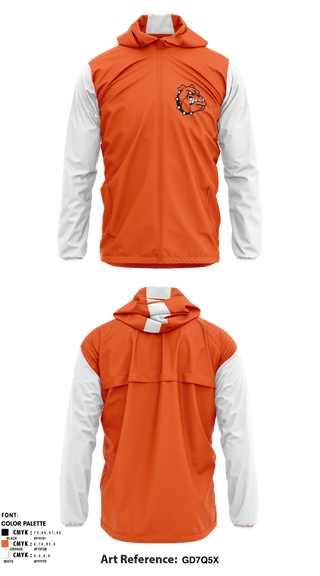 Windbreaker, Waldron High School Track, Track & Field, Teamtime, Team time, sublimation, custom sports apparel, team uniforms, spirit wear, spiritwear, sports uniforms, custom shirts, team store, custom team store, fundraiser sports, apparel fundraiser