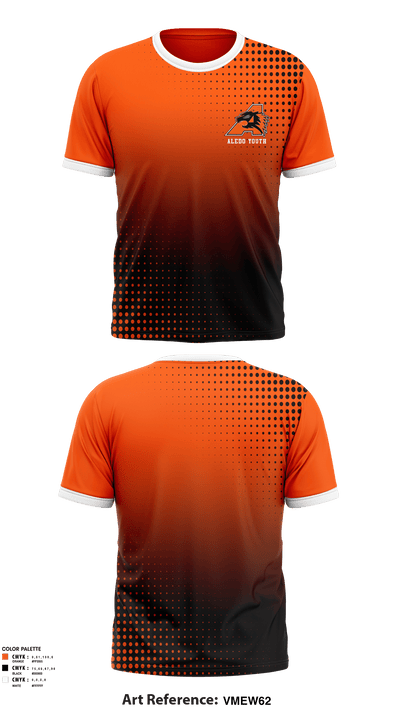Aledo Youth Football And Cheer Association 76349470 Short Sleeve Performance Shirt - 2