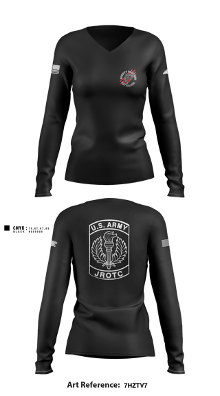 Women's Long Sleeve Vneck Shirt, , , Teamtime, Team time, sublimation, custom sports apparel, team uniforms, spirit wear, spiritwear, sports uniforms, custom shirts, team store, custom team store, fundraiser sports, apparel fundraiser