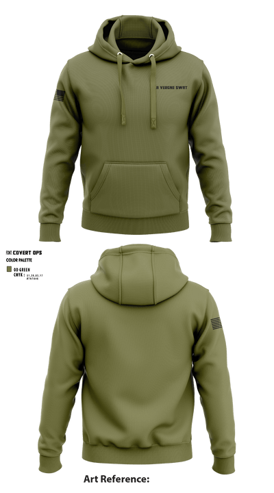 La Vergne SWAT 71324083 Hoodie - 2