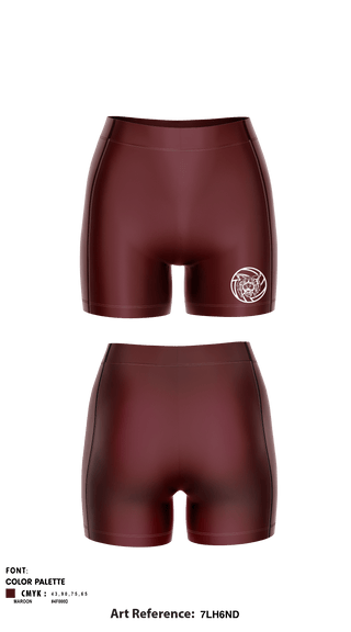 Women's Compression Shorts, West Bridgewater High School Volleyball, Women's Volleyball, Teamtime, Team time, sublimation, custom sports apparel, team uniforms, spirit wear, spiritwear, sports uniforms, custom shirts, team store, custom team store, fundraiser sports, apparel fundraiser
