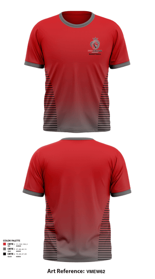 Short Sleeve Performance Shirt, Katy Christian Academy Basketball, Men's Basketball, Teamtime, Team time, sublimation, custom sports apparel, team uniforms, spirit wear, spiritwear, sports uniforms, custom shirts, team store, custom team store, fundraiser sports, apparel fundraiser