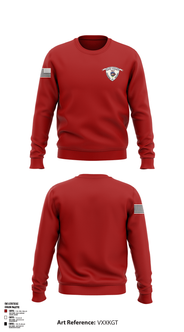 Crew Neck Sweatshirt, , Fire Department, Teamtime, Team time, sublimation, custom sports apparel, team uniforms, spirit wear, spiritwear, sports uniforms, custom shirts, team store, custom team store, fundraiser sports, apparel fundraiser