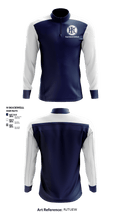 Kent Island Youth Softball 28747832 Quarter Zip Jacket - 8