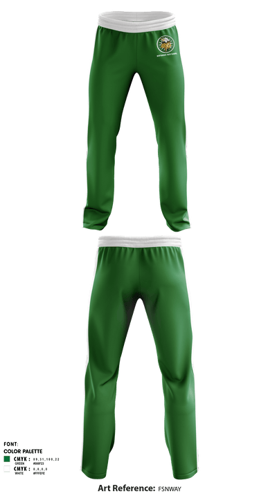 Northridge High School 14957487 Sweatpants - 1