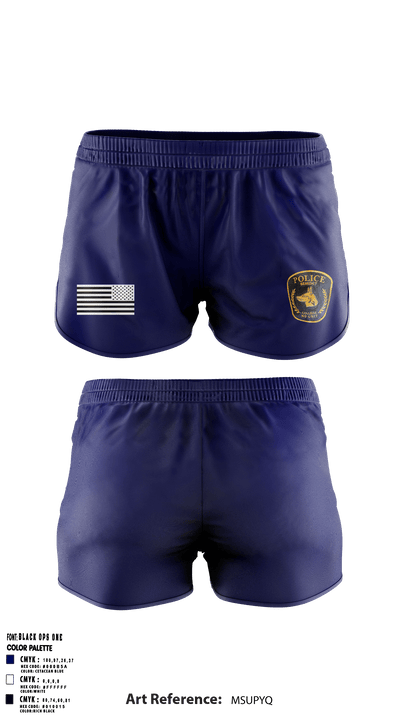 Benedict College Police K-9 18816418 Ranger Panties - 1