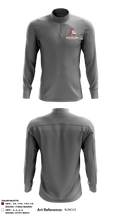 Anniston High School 96960836 Quarter Zip Jacket - 4