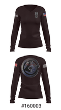 MERCURY CO. 21479553 Women's Long Sleeve V-neck Shirt - 20