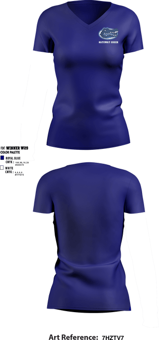 Women's Short Sleeve Vneck Shirt, Gateway Regional High School Cheer, Cheer, Teamtime, Team time, sublimation, custom sports apparel, team uniforms, spirit wear, spiritwear, sports uniforms, custom shirts, team store, custom team store, fundraiser sports, apparel fundraiser