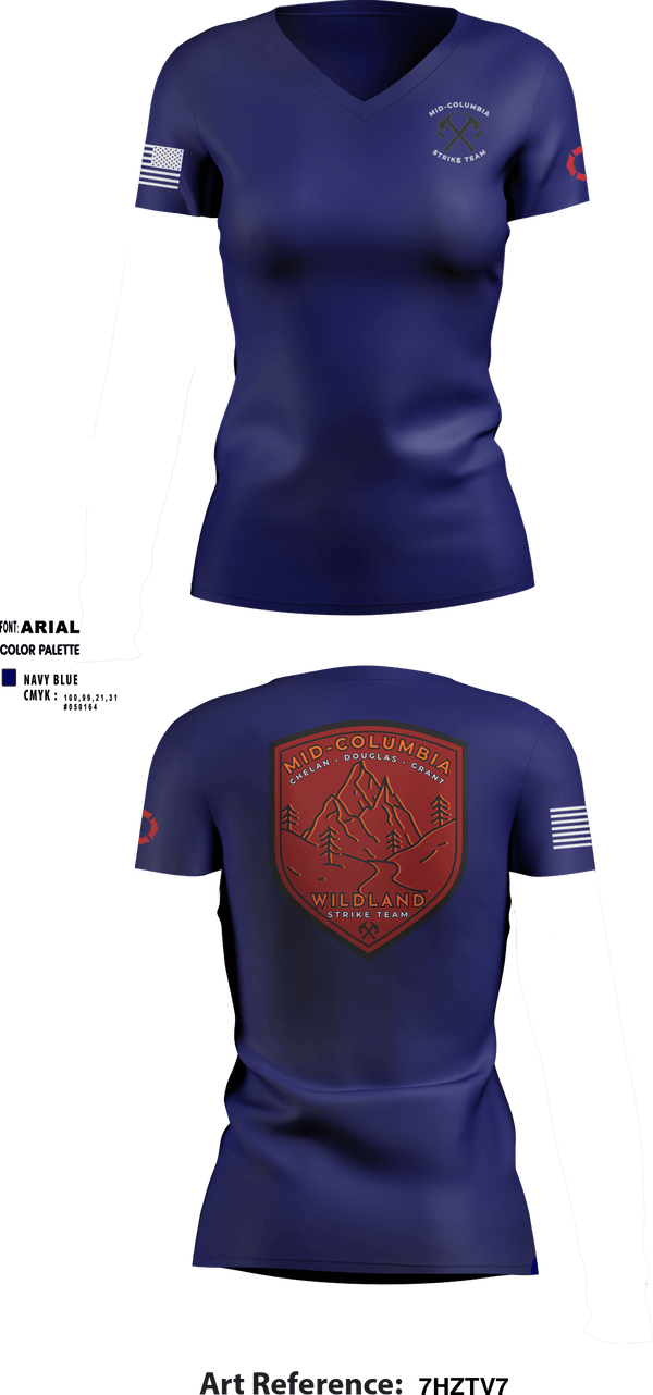 Women's Short Sleeve Vneck Shirt, , Fire Department, Teamtime, Team time, sublimation, custom sports apparel, team uniforms, spirit wear, spiritwear, sports uniforms, custom shirts, team store, custom team store, fundraiser sports, apparel fundraiser
