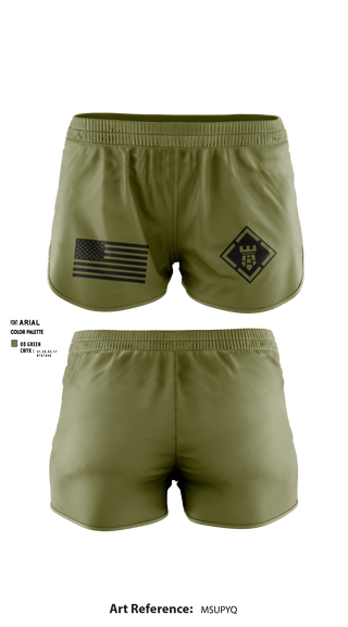 Ranger Panties, 541st CEC-A, , Teamtime, Team time, sublimation, custom sports apparel, team uniforms, spirit wear, spiritwear, sports uniforms, custom shirts, team store, custom team store, fundraiser sports, apparel fundraiser