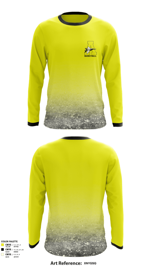 Long Sleeve Performance Shirt, Airport High School Basketball, Men's Basketball, Teamtime, Team time, sublimation, custom sports apparel, team uniforms, spirit wear, spiritwear, sports uniforms, custom shirts, team store, custom team store, fundraiser sports, apparel fundraiser