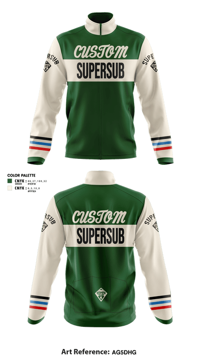 Doug Williams 47834745 Fleece LS  Cycling Jersey Vintage - 1