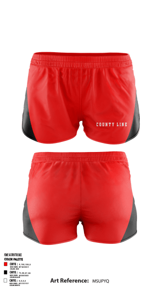 Ranger Panties, County Line High School, Spirit Store, Teamtime, Team time, sublimation, custom sports apparel, team uniforms, spirit wear, spiritwear, sports uniforms, custom shirts, team store, custom team store, fundraiser sports, apparel fundraiser