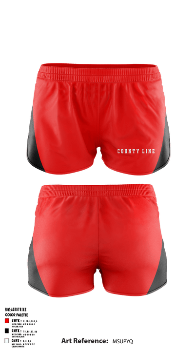 County Line High School 36046017 Ranger Panties - 1