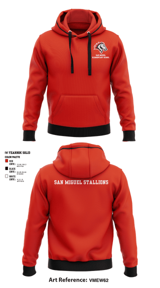 Hoodie, San Miguel Elementary School, , Teamtime, Team time, sublimation, custom sports apparel, team uniforms, spirit wear, spiritwear, sports uniforms, custom shirts, team store, custom team store, fundraiser sports, apparel fundraiser
