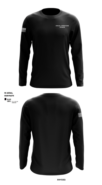 Special Operations Division 76467406 Long Sleeve Performance Shirt - 1