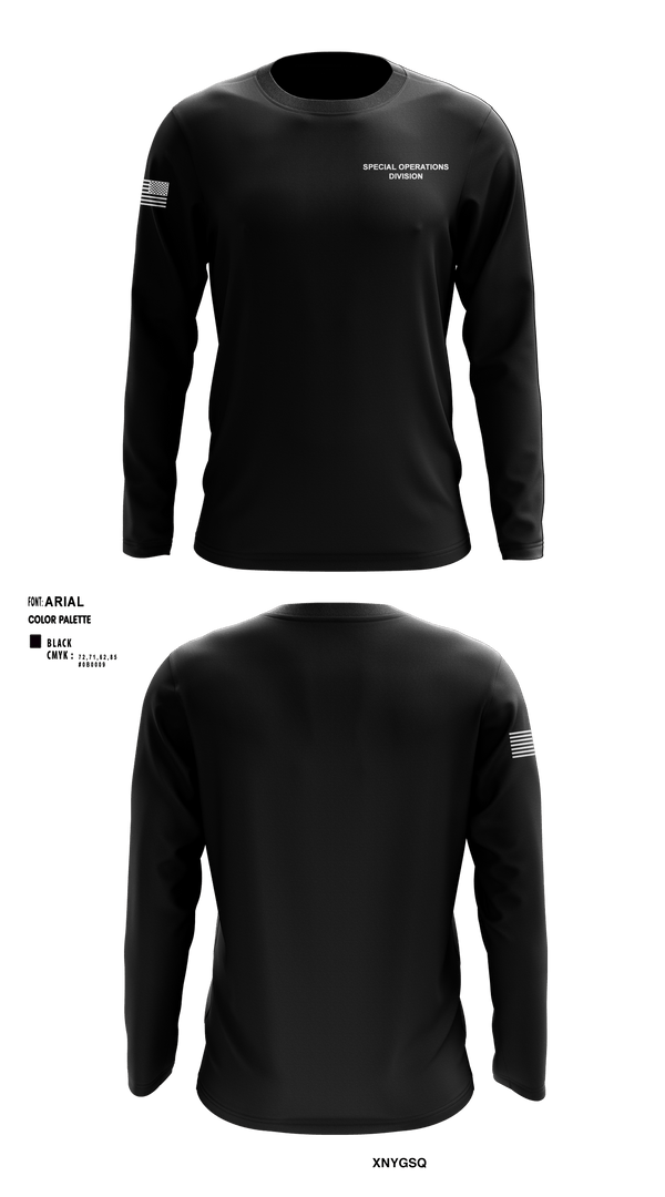 Long Sleeve Performance Shirt, Special Operations Division, Police, Teamtime, Team time, sublimation, custom sports apparel, team uniforms, spirit wear, spiritwear, sports uniforms, custom shirts, team store, custom team store, fundraiser sports, apparel fundraiser