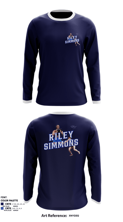 Riley Simmons PowerNIL 8496395 Long Sleeve Performance Shirt - 4