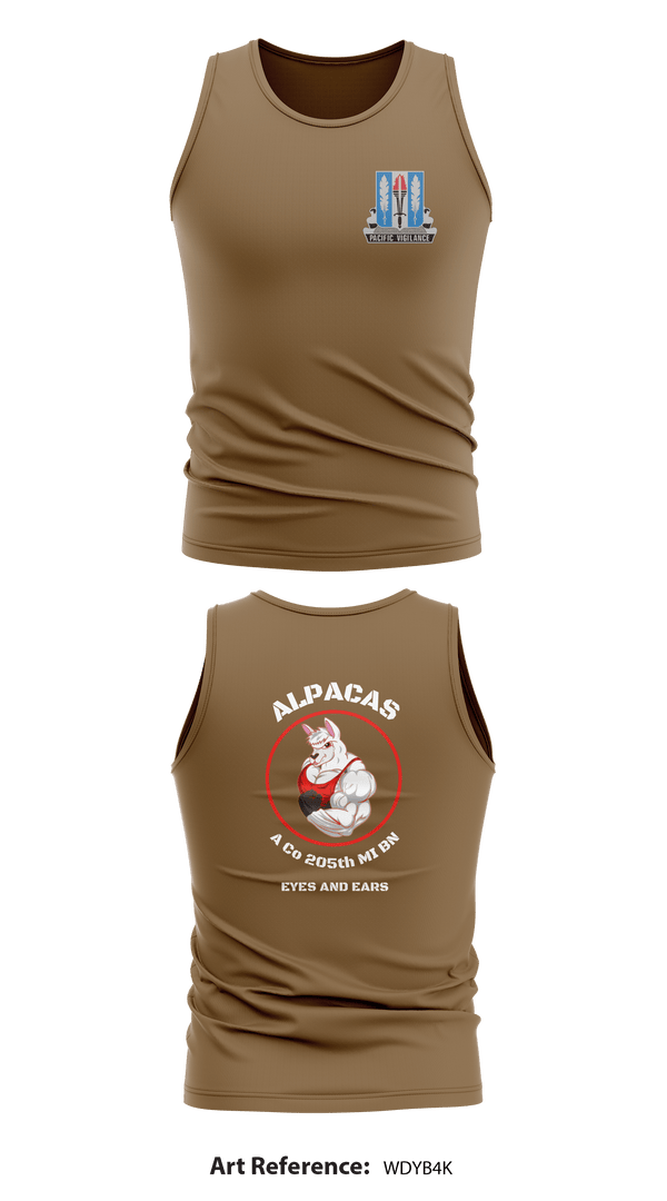 Tank Top, Alpha Company 205th MI BN, Army, Teamtime, Team time, sublimation, custom sports apparel, team uniforms, spirit wear, spiritwear, sports uniforms, custom shirts, team store, custom team store, fundraiser sports, apparel fundraiser