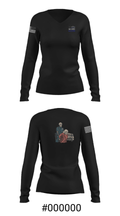 Baker Team Bounty Hunters 96726198 Women's Long Sleeve V-neck Shirt - 37
