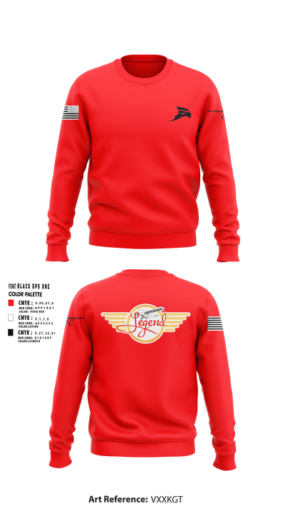 N1522W 9665806 Crew Neck Sweatshirt - 1