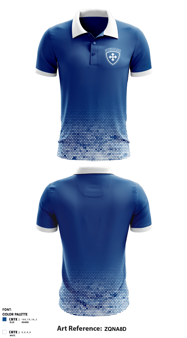 Short Sleeve Performance Polo, The Steward School, Spirit Store, Teamtime, Team time, sublimation, custom sports apparel, team uniforms, spirit wear, spiritwear, sports uniforms, custom shirts, team store, custom team store, fundraiser sports, apparel fundraiser