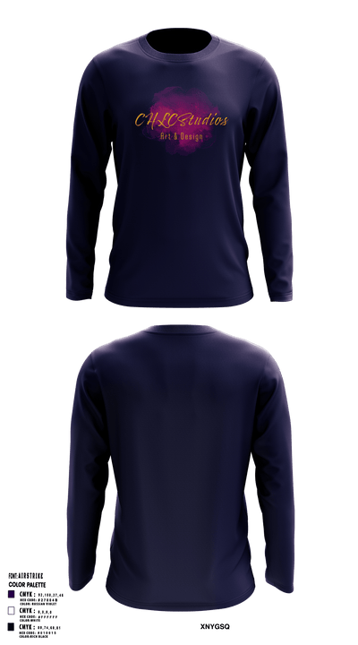 CHLC STUDIOS 21364304 Long Sleeve Performance Shirt - 1