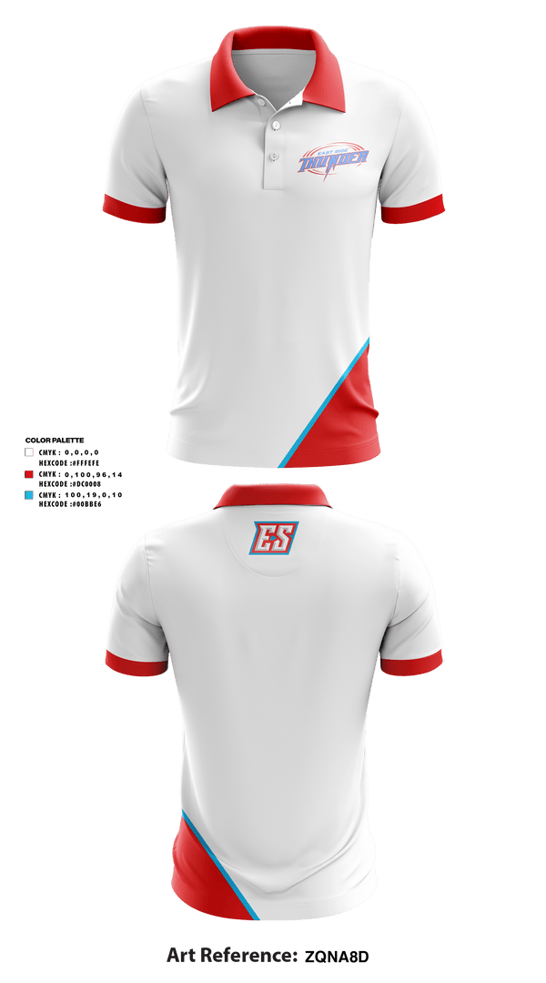 Short Sleeve Performance Polo, East Side Thunder, Baseball, Teamtime, Team time, sublimation, custom sports apparel, team uniforms, spirit wear, spiritwear, sports uniforms, custom shirts, team store, custom team store, fundraiser sports, apparel fundraiser