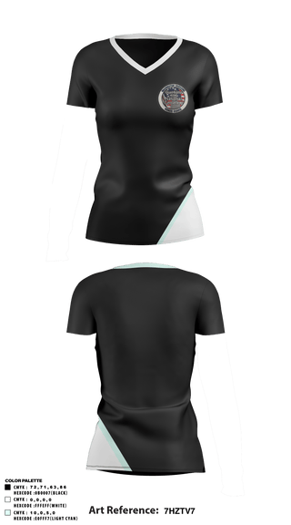 Women's Short Sleeve Vneck Shirt, , , Teamtime, Team time, sublimation, custom sports apparel, team uniforms, spirit wear, spiritwear, sports uniforms, custom shirts, team store, custom team store, fundraiser sports, apparel fundraiser