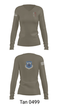 OSI 37717119 Women's Long Sleeve V-neck Shirt - 41